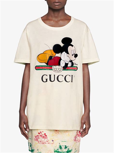 mickey gucci t shirt|mickey mouse wearing gucci.